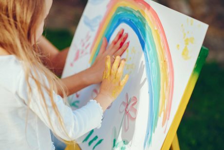 Finger Painting - Tactile Stimulation